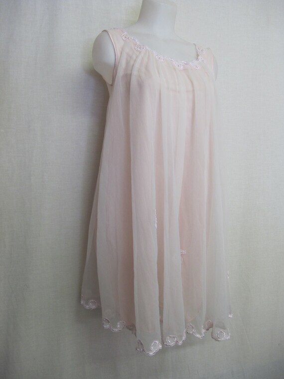 Mad Men Nightgown Gotham Baby Doll 1960 Nightgown