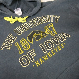 University of Iowa Hoodie IOWA Sweatshirt Hawkeyes