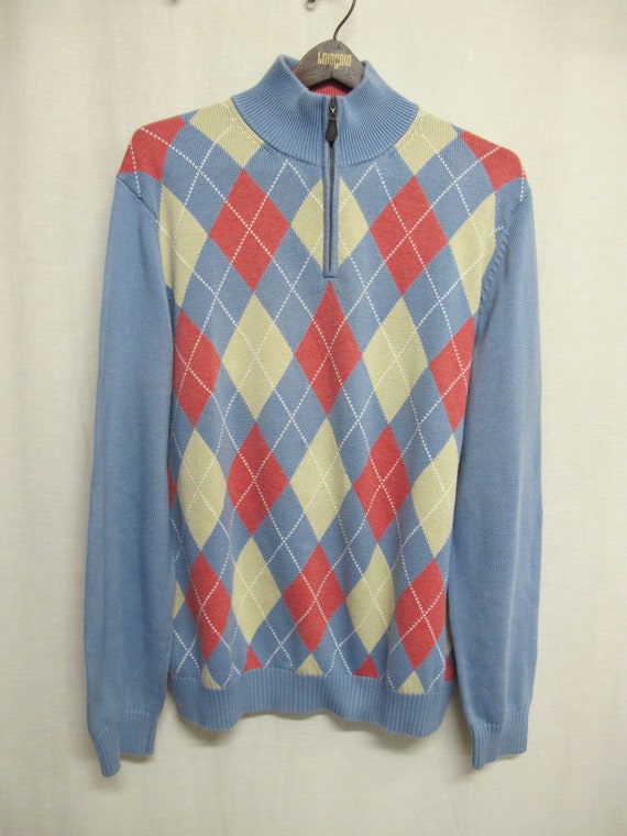 Brooks brothers top argyle sweater