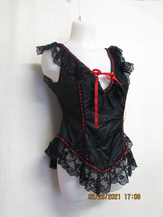 Goth Lace Baby Doll Nightgown