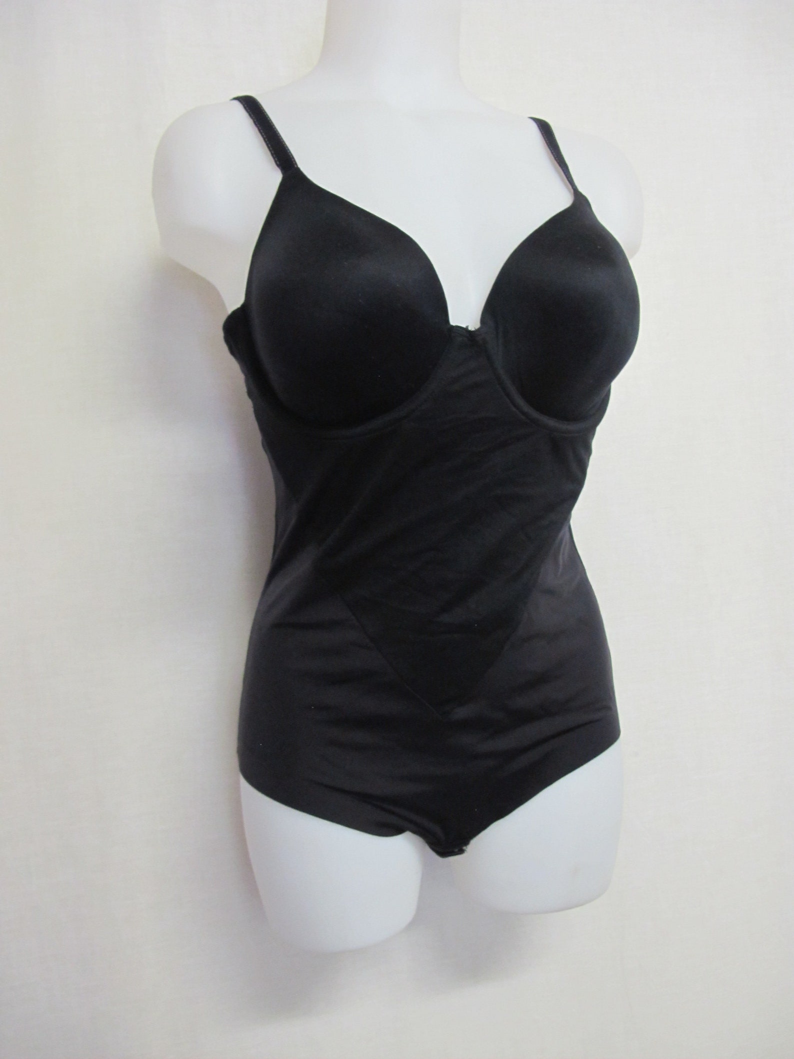 Black Body Shaper 36D Onesie Support Bodysuit | Etsy