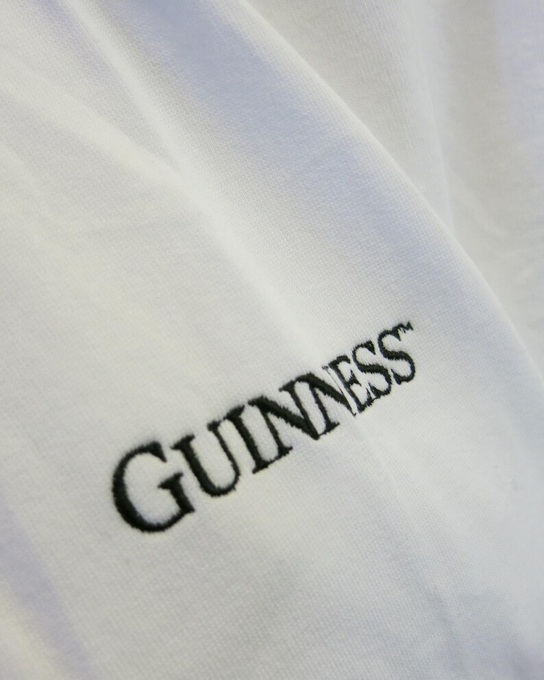 Guinness Irish Beer Sweatshirt: Gold Harp Graphic, Mens XL image 2