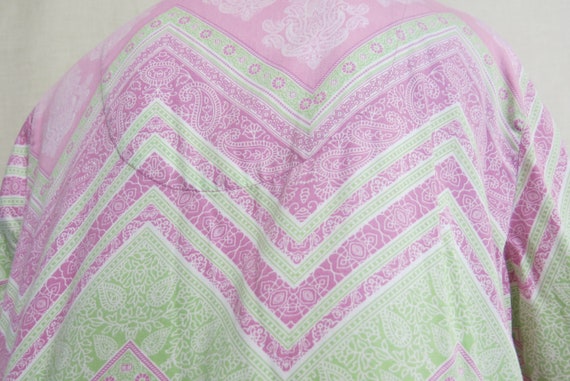 Cotton Kaftan House Dress: Paisley Boho Loungewear - image 7