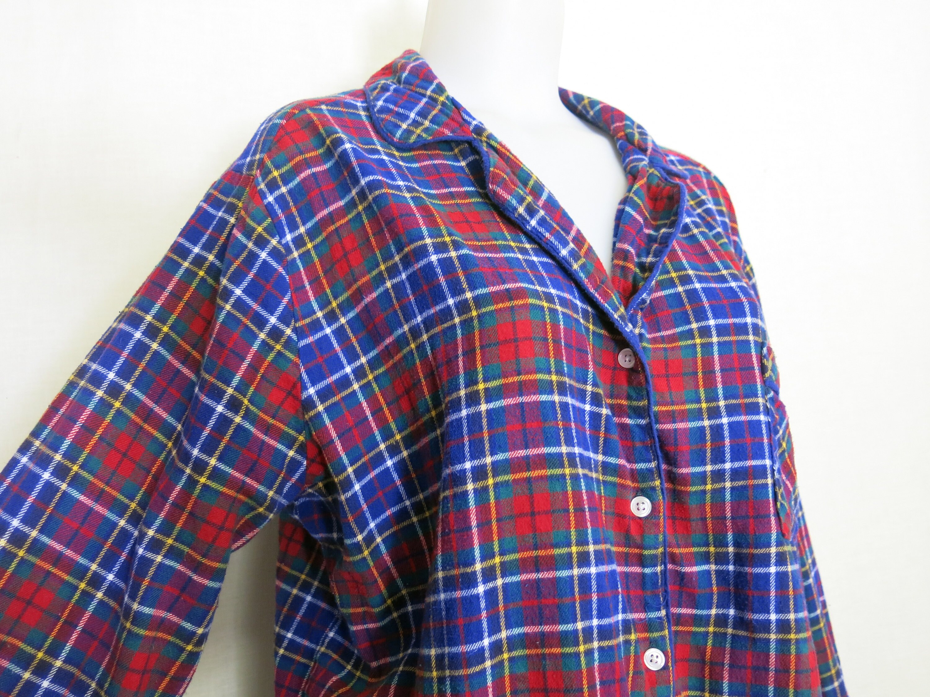 Cotton Flannel Nightgown Nightshirt Liz 