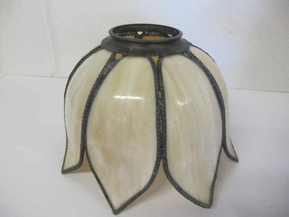 Stained Glass Lamp Shade Tulip Lampshade Style Arts Stained Glass Lamp Shade Tulip, Tulip Lamp Shade
