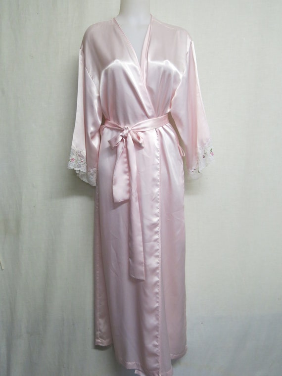 Satin Robe Kimono Robe Asian Style NATORI Saks