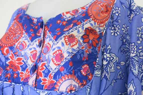 Cotton House Dress Summer Cotton Oversize Roomy M… - image 4