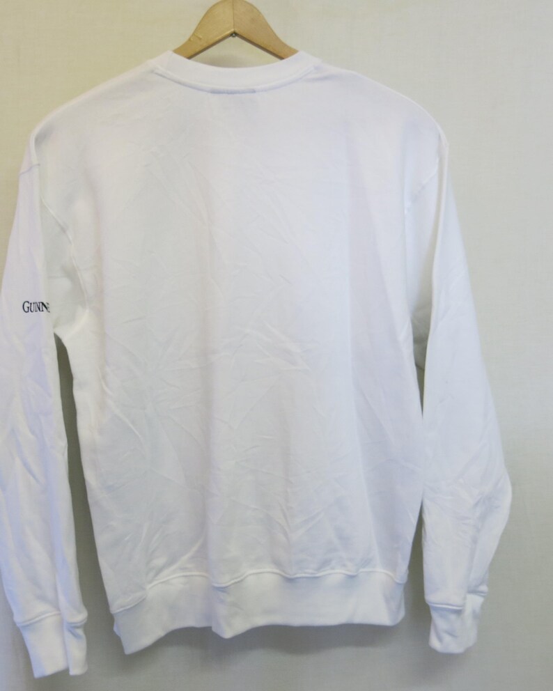 Guinness Irish Beer Sweatshirt: Gold Harp Graphic, Mens XL image 3