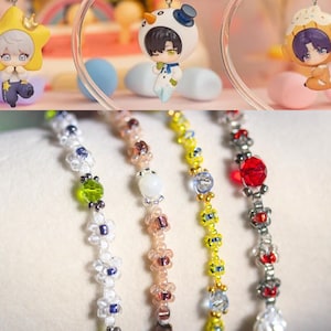 zayne rafayel xavier inspired bracelets | love and deepspace | Daisy Bead Bracelets |  恋与深空 | 恋と深空