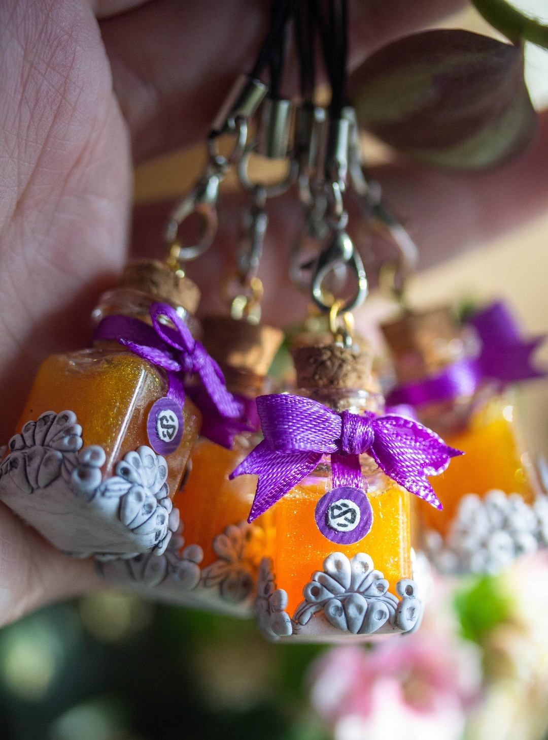 Hades Inspired Ambrosia bottle charm/earrings Etsy 日本