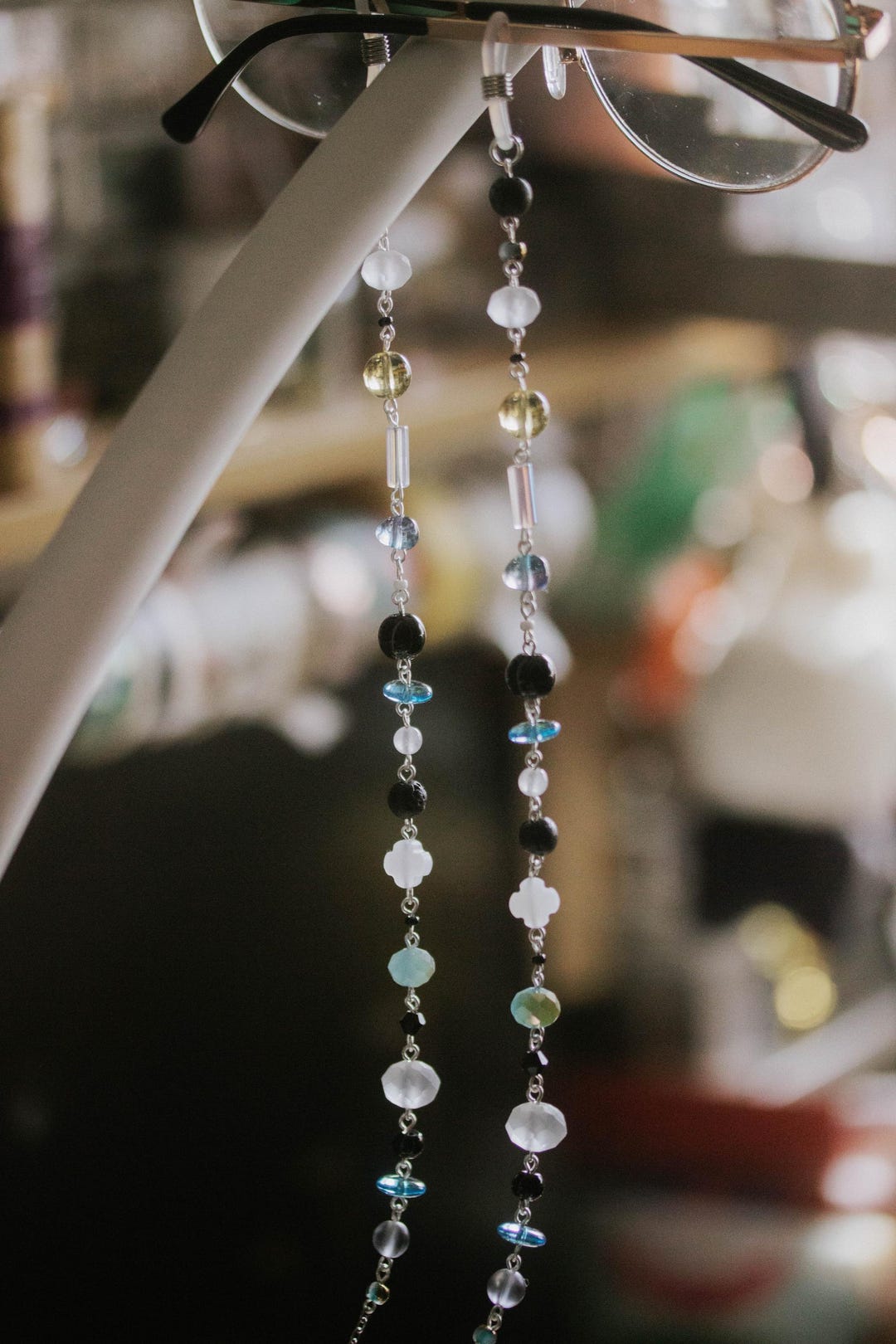 Mist Chain Muichiro Inspired Glasses Chain | Mist Hashira | Sunglasses Chain ...