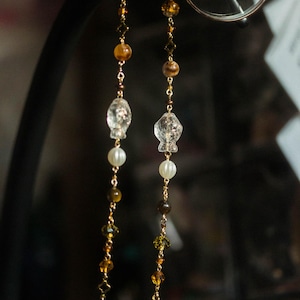 Boba Taiyaki Glasses Chain | Japanese Food Beaded Sunglasses Holder