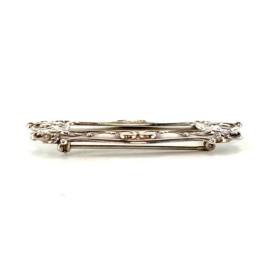 Vintage English Sterling Silver Brooch Birmingham… - image 7