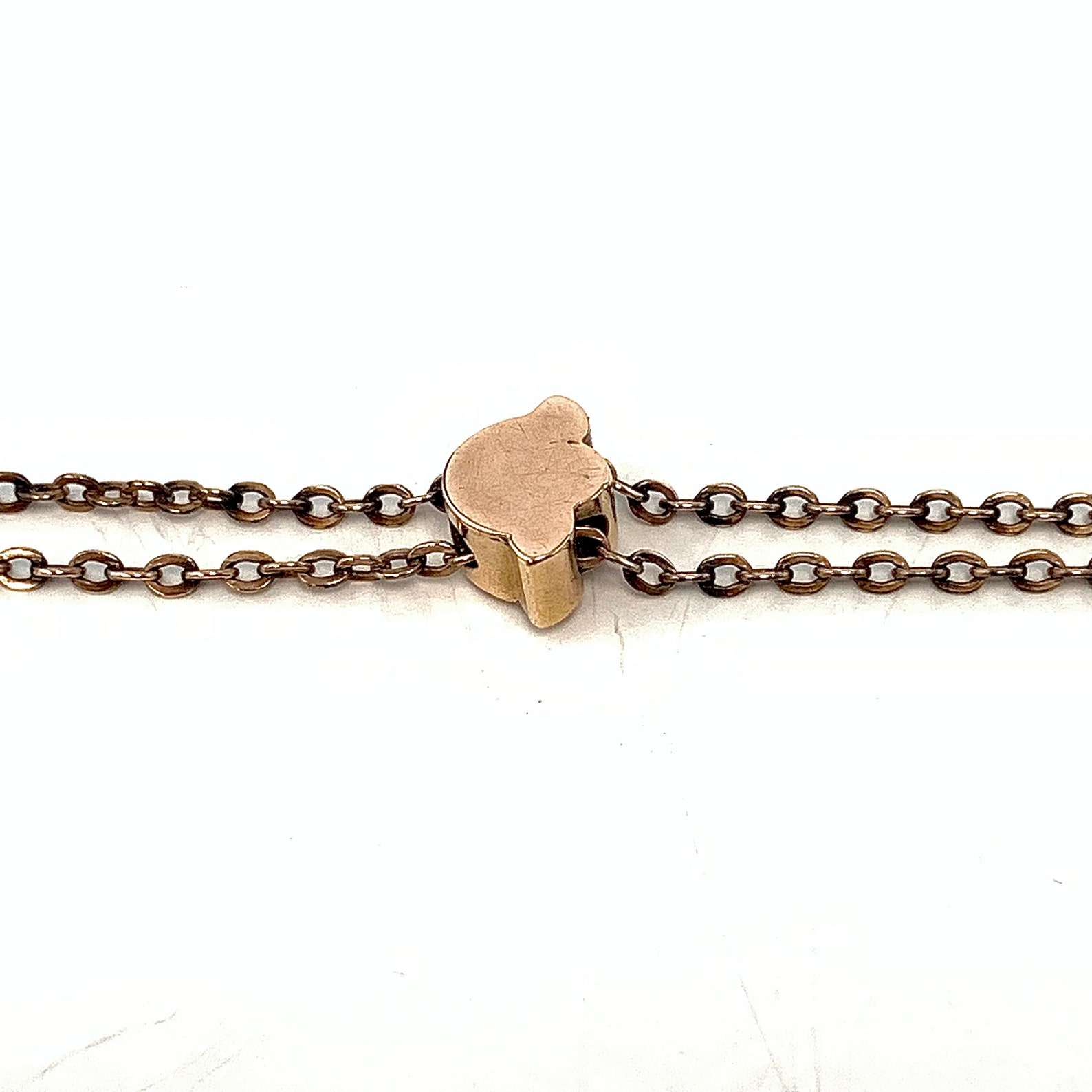 Vintage OPAL Slide Chain Necklace Victorian Gold Etsy