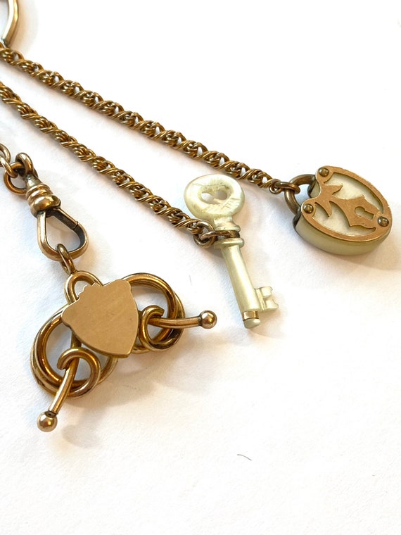 Charm - Chain of Keys, Antique Gold