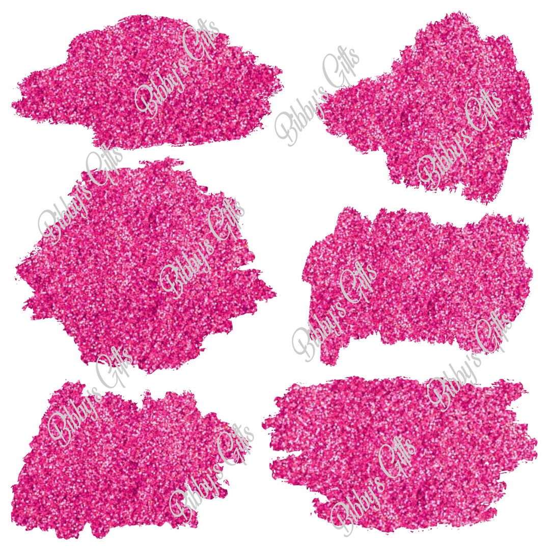 Pink Patch Vector Hot Pink Glitter Patches for Shirts-png-digital Download-sublimation ...