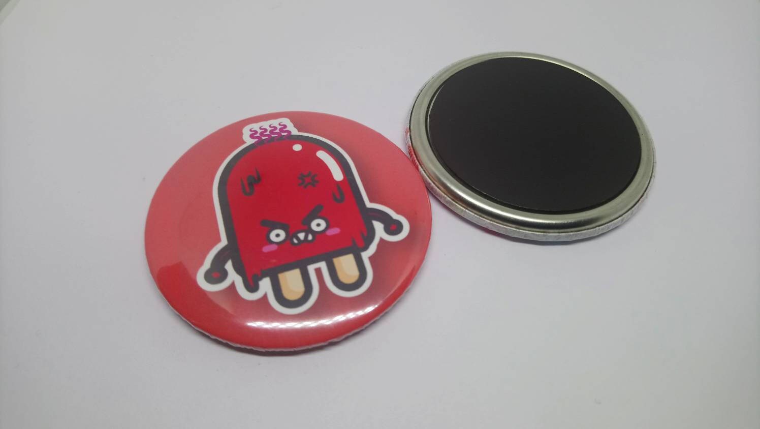 Magnets 56mm Illustration Sucrerie