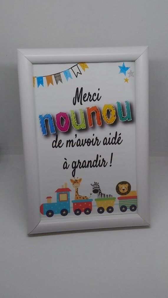 Cadre Message à Personnaliser - Cadeau Personnaliser