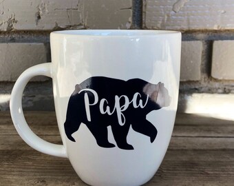 Papa Bear Mug | Gift for Dad