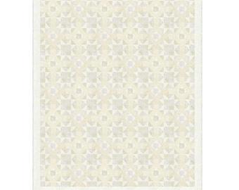 Neutraal batikquiltpatroon, verweven ontwerp (pdf)