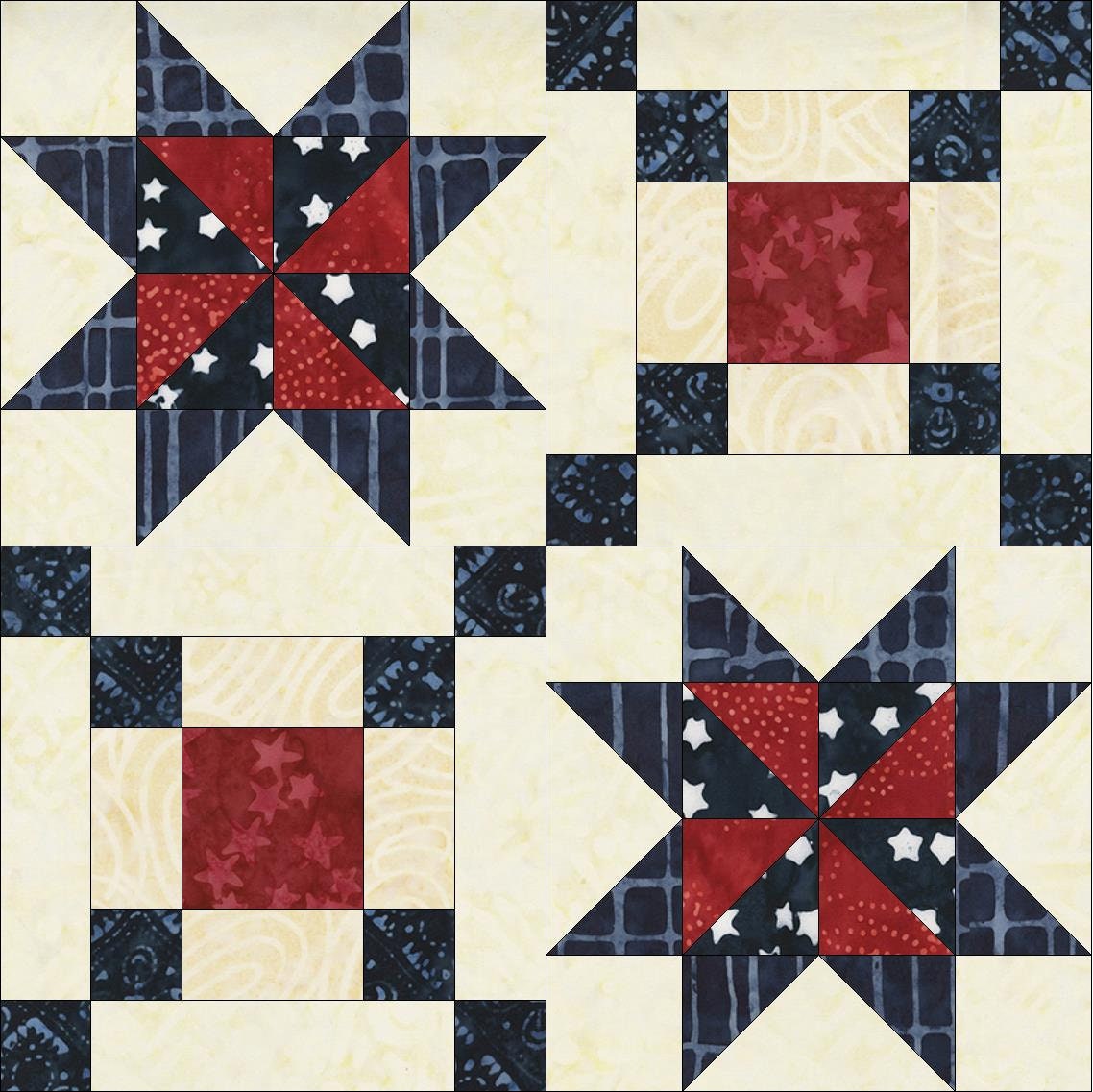 最終価格☆思いをつないでいくフレンドシップキルト(赤)12種 生地と型紙セット 最終価格☆思いをつないでいくフレンドシップキルト(赤)12種 生地と