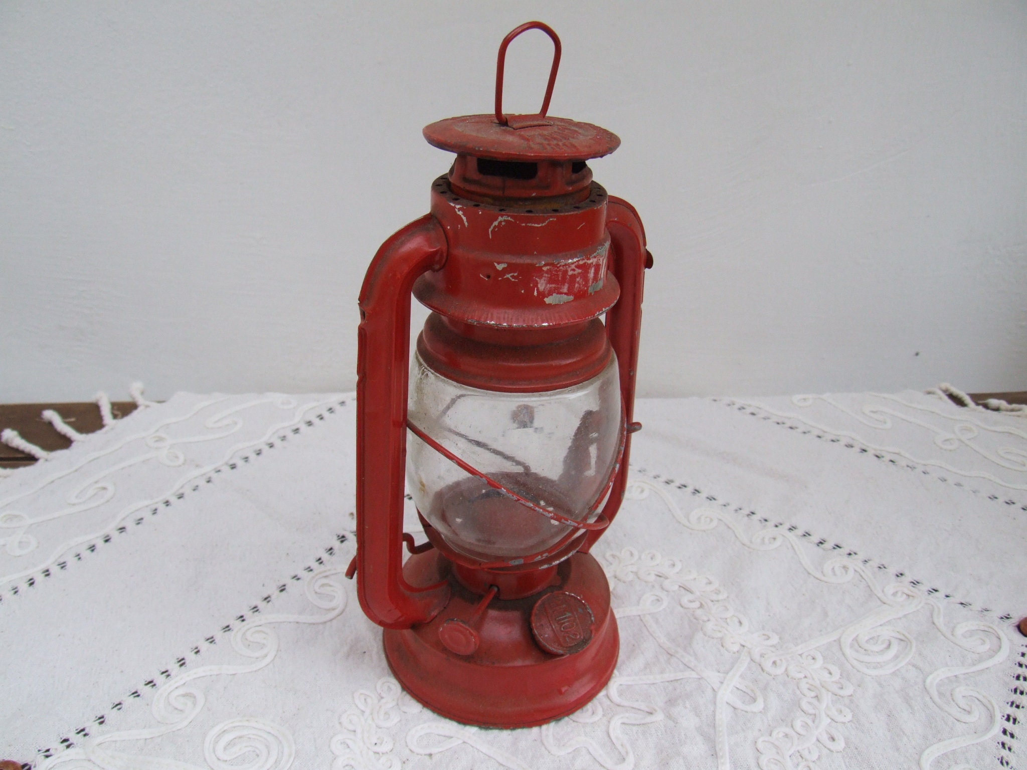 Small Kerosene Lantern Hurricane Lantern Oil Lamp 8 Inch Indoor