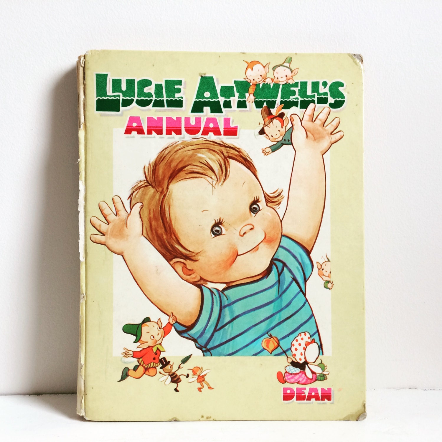 Original Vintage Print by Mabel Lucie Attwell.girl in the