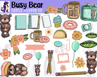 Busy Bear Digital Planner Kit