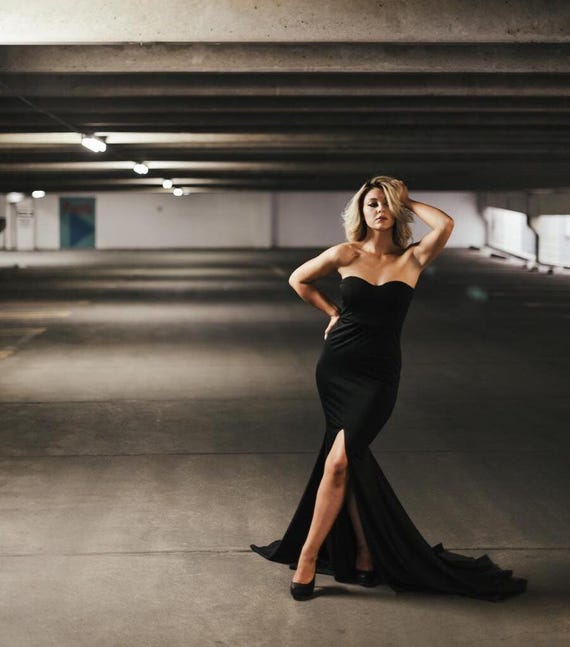 Black Natalia | RENTAL DRESS | Photography | Engagement | Photoshoot | Fashion | Sizes 4-6