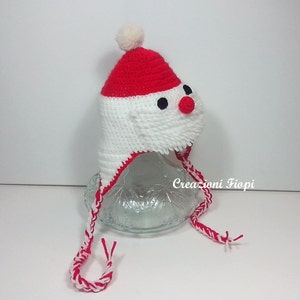 Crochet Pattern Baby Hat Santa Claus Pattern 261 Sizes from 0-12 months PDF image 5