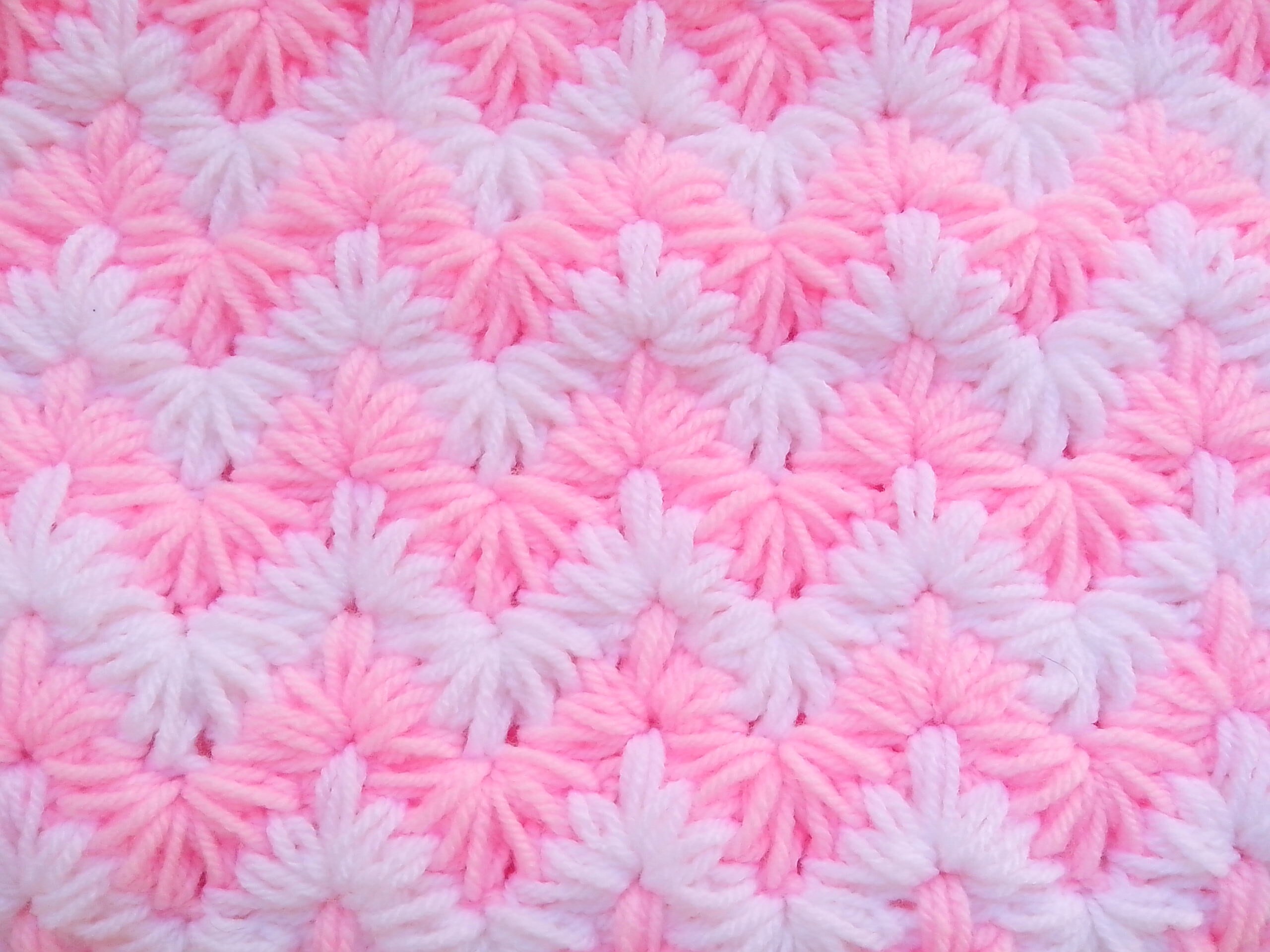 Crochet PATTERN Baby Blanket/crochet Zig Zag Puff Stitch/ Etsy UK