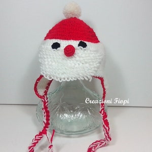 Crochet Pattern Baby Hat Santa Claus Pattern 261 Sizes from 0-12 months PDF image 7