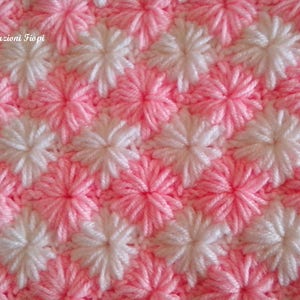 Crochet Baby Blanket PATTERN, Blanket pattern zig zag STAR, Tutorial Instant Download, PATTERN 809, Blanket Baby Pattern Crochet Patterns