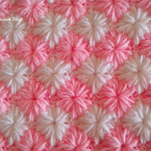 Crochet PATTERN Baby Blanket/crochet Zig Zag Puff Stitch/ Etsy