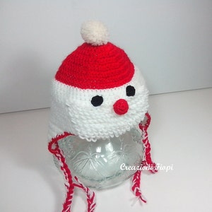 Crochet Pattern Baby Hat Santa Claus Pattern 261 Sizes from 0-12 months PDF image 4