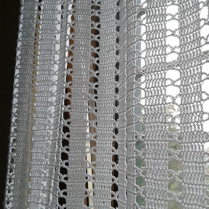 Crochet pattern lace curtain, pattern easy, crochet filet curtain, Pattern 404, filet crochet, curtain for any room, home