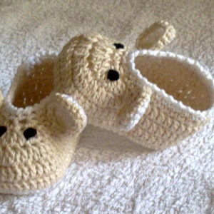 Pattern Crochet Baby Shoes, Newborn Slippers,Crochet Pattern 251. Crochet baby mouse shoes.. Pattern Mouse Shoes . PATTERN 0 12 Months image 5