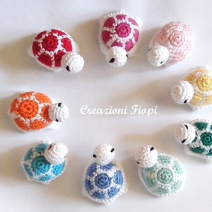 Crochet PATTERN 242 amigurumi  turtle crochet turtle keychain. Crochet keychain, Turtle crochet(Permission to sell finished items), Pdf
