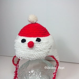 Crochet Pattern Baby Hat Santa Claus Pattern 261 Sizes from 0-12 months PDF image 6