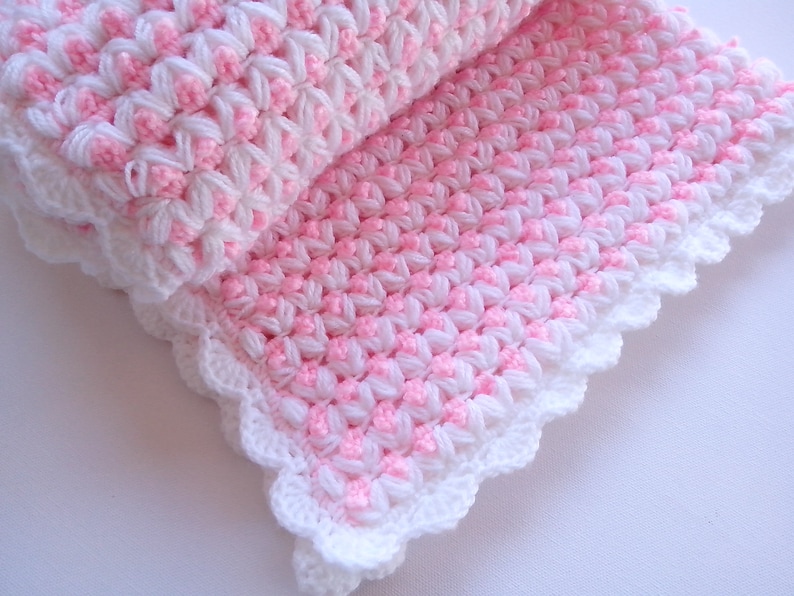 Crochet Puffy Baby Blanket Pattern at Idell Robinson blog