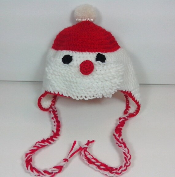 Uncinetto Schema Babbo Natale Uncinetto.Schema A Uncinetto Cappellino Neonato Babbo Natale Schema Etsy