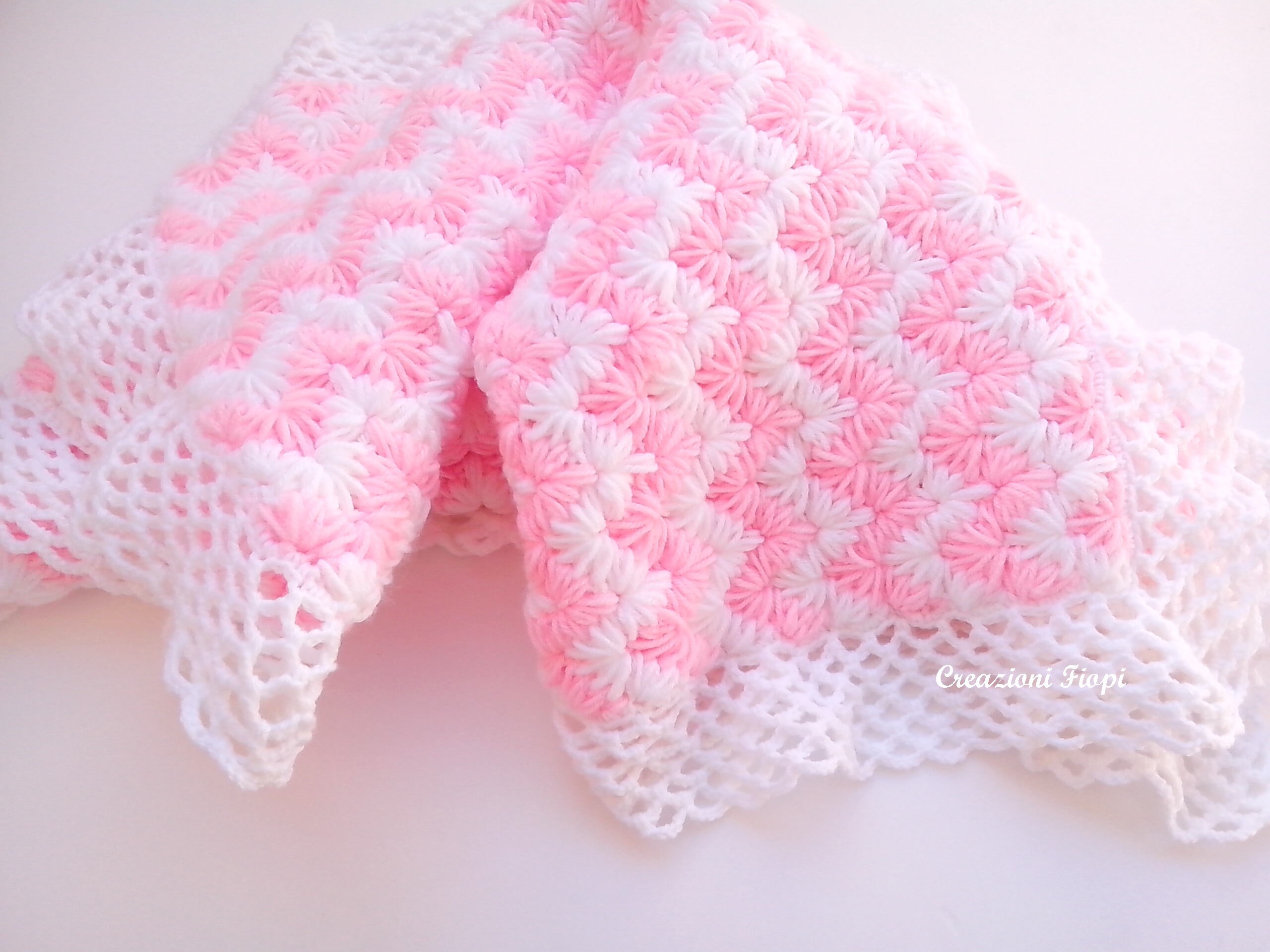 Crochet PATTERN Baby Blanket/crochet Zig Zag Puff Stitch/ Etsy UK