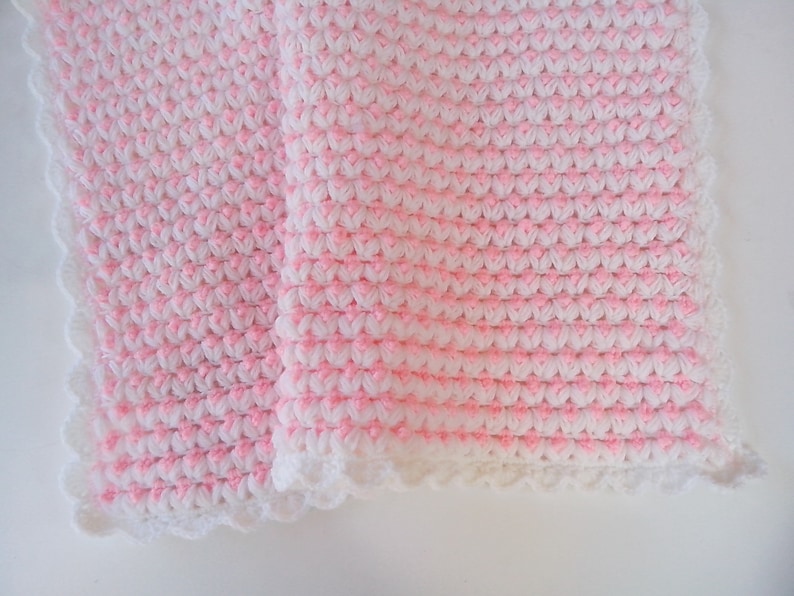 Crochet PATTERN Baby Blanket Pattern Puff Stitch Ninfea Etsy