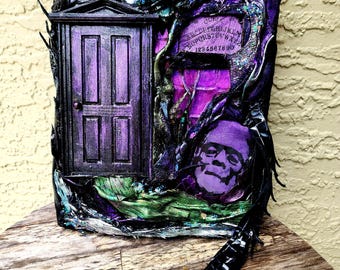 Spooky Frankenstein sketchbook