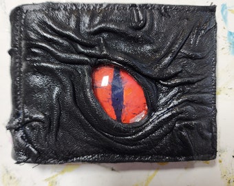 Red dragon eye wallet