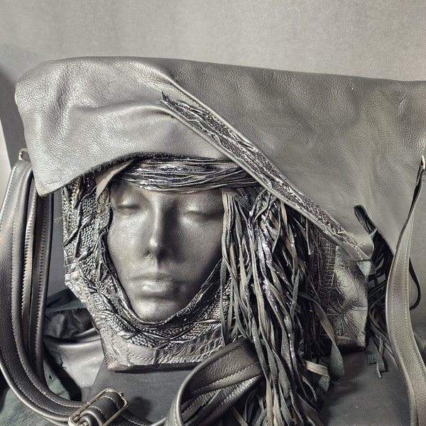 Leather Dwarf Face bag