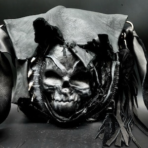 Spike Skull Handbag - Etsy