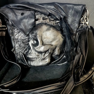 Spike Skull Handbag - Etsy