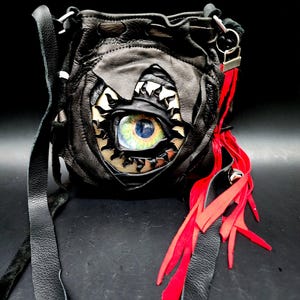 Goth Fringe Bag - Etsy
