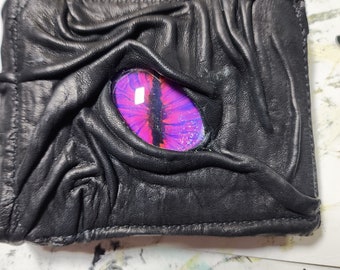 Purple dragon eye wallet